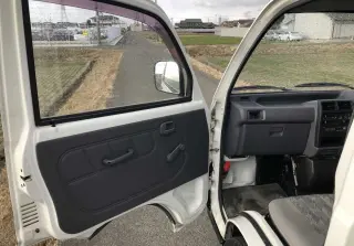 White 1995 Mitsubishi Minicab Mini Truck, Kei Truck in USA, 5-Speed Manual, imported kei truck, stock KTD-0249 (photo 8)