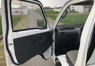 White 1995 Suzuki Carry Mini Truck, Kei Truck, 5-Speed Manual, imported kei truck, stock KTD-0254 (photo 8)