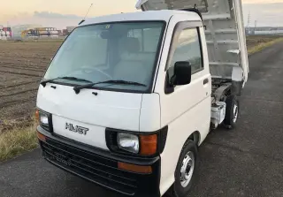 White 1996 Daihatsu Hijet Dump, 20,115 miles, EF, stock KTD-0148 (photo 2)