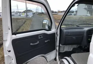 White 1996 Daihatsu Hijet Mini Dump Truck, 5-Speed Manual, imported mini dump truck, stock KTD-0146 (photo 8)