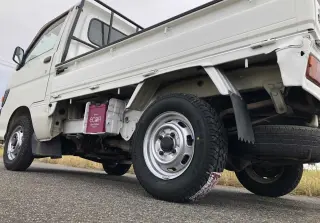 White 1996 Daihatsu Hijet Mini Truck, Kei Truck 4WD kei truck for sale, stock KTD-0261 (photo 5)