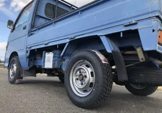 Blue 1996 Daihatsu Hijet Truck 4WD kei truck for sale, stock KTD-0257 (photo 5)