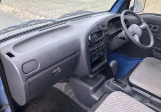 Blue 1996 Daihatsu Hijet Truck 4WD kei truck for sale, stock KTD-0257 (photo 9)