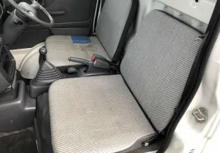 White 1996 Daihatsu Hijet Mini Truck, Kei Truck, 43,590 miles, EF, stock KTD-0258 (photo 10)