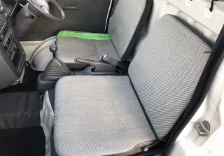 White 1996 Daihatsu Hijet Mini Truck, Kei Truck, 34,925 miles, EF, stock KTD-0259 (photo 10)