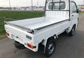 White 1996 Daihatsu Hijet Mini Truck, Kei Truck, 5-Speed Manual, imported kei truck, stock KTD-0260 (photo 4)