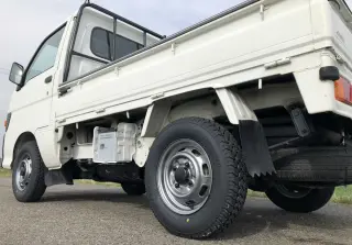 White 1996 Daihatsu Hijet Mini Truck, Kei Truck 4WD kei truck for sale, stock KTD-0260 (photo 5)