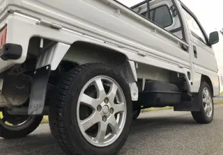 White 1996 Honda Acty Truck, 29,185 miles, E07A, stock KTD-0264 (photo 6)