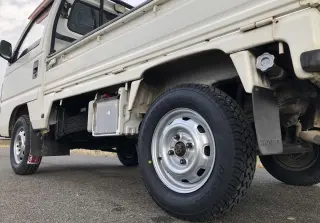 White 1996 Honda Acty Mini Truck, Kei Truck with AC 4WD kei truck for sale, stock KTD-0263 (photo 5)