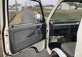 White 1996 Honda Acty Mini Truck, Kei Truck with AC, 5-Speed Manual, imported kei truck, stock KTD-0263 (photo 8)
