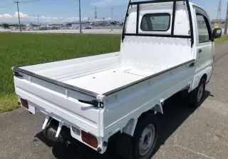 White 1996 Mitsubishi Minicab Mini Truck, Kei Truck in USA, 4-Speed Manual, imported kei truck, stock KTD-0265 (photo 4)