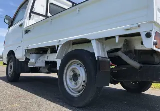 White 1996 Mitsubishi Minicab Mini Truck, Kei Truck in USA 4WD kei truck for sale, stock KTD-0265 (photo 5)
