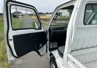 White 1996 Suzuki Carry Truck, 5-Speed Manual, imported kei truck, stock KTD-0270 (photo 8)