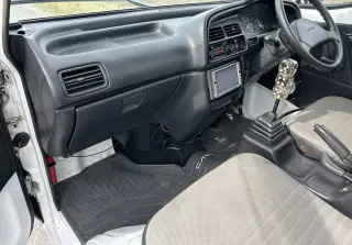 White 1996 Suzuki Carry Truck 4WD kei truck for sale, stock KTD-0270 (photo 9)
