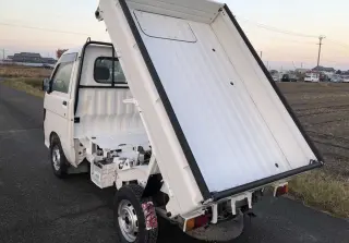 1997 Daihatsu Hijet Dump, Dump Truck, right-hand drive Japanese import, stock KTD-0154 (photo 3)