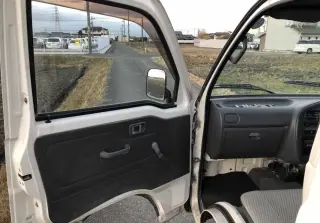 White 1997 Daihatsu Hijet Mini Dump Truck, 5-Speed Manual, imported mini dump truck, stock KTD-0152 (photo 8)