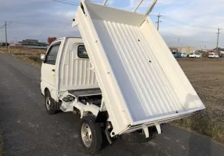 1997 Mitsubishi Minicab Dump, Dump Truck, right-hand drive Japanese import, stock KTD-0157 (photo 3)