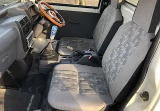 White 1997 Mitsubishi Minicab Dump, 46,996 miles, 3G83, stock KTD-0157 (photo 10)