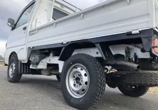 White 1997 Mitsubishi Minicab Mini Dump Truck 4WD mini dump truck for sale, stock KTD-0155 (photo 5)