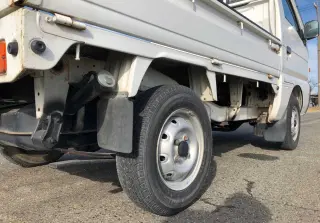 White 1997 Suzuki Carry Truck, 33,440 miles, F6A, stock KTD-0290 (photo 6)