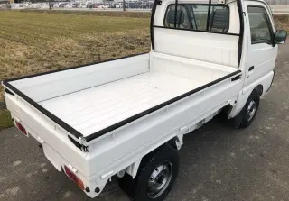 White 1997 Suzuki Carry Truck, 5-Speed Manual, imported kei truck, stock KTD-0284 (photo 4)