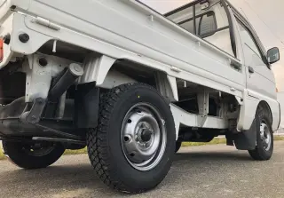 White 1997 Suzuki Carry Truck, 28,842 miles, F6A, stock KTD-0284 (photo 6)