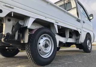 White 1997 Suzuki Carry Truck, 29,350 miles, F6A, stock KTD-0285 (photo 6)