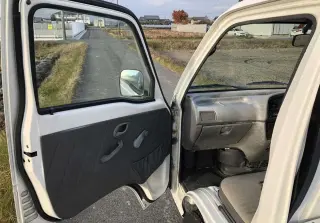 White 1997 Suzuki Carry Truck, 5-Speed Manual, imported kei truck, stock KTD-0285 (photo 8)