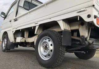 White 1997 Suzuki Carry Mini Truck, Kei Truck 4WD kei truck for sale, stock KTD-0288 (photo 5)