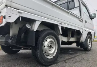 White 1997 Suzuki Carry Truck, 26,221 miles, F6A, stock KTD-0289 (photo 6)