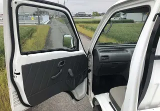 White 1997 Suzuki Carry Truck, 5-Speed Manual, imported kei truck, stock KTD-0289 (photo 8)