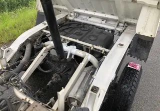White 1998 Daihatsu Hijet Mini Dump Truck 4WD mini dump truck for sale, stock KTD-0165 (photo 5)