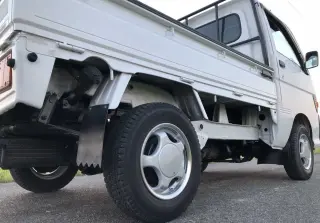 White 1998 Daihatsu Hijet Truck, 47,447 miles, EF, stock KTD-0297 (photo 6)