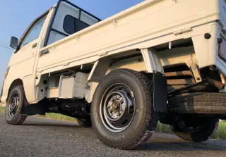 White 1998 Daihatsu Hijet Mini Truck, Kei Truck 4WD kei truck for sale, stock KTD-0295 (photo 5)