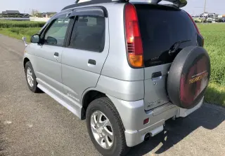 1998 Daihatsu Terios SUV, right-hand drive Japanese import, stock KTD-0525 (photo 3)