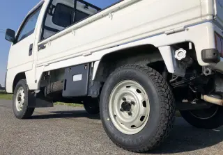 White 1998 Honda Acty Truck 4WD kei truck for sale, stock KTD-0303 (photo 5)