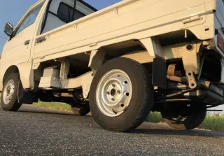 White 1998 Suzuki Carry Truck 4WD kei truck for sale, stock KTD-0313 (photo 5)