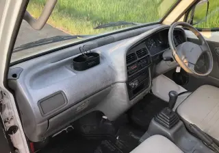 White 1998 Suzuki Carry Truck 4WD kei truck for sale, stock KTD-0313 (photo 9)
