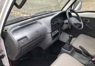 White 1998 Suzuki Carry Mini Truck, Kei Truck 4WD kei truck for sale, stock KTD-0311 (photo 9)