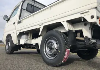 White 1998 Suzuki Carry Mini Truck, Kei Truck 4WD kei truck for sale, stock KTD-0312 (photo 5)