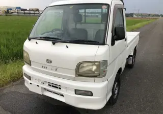 White 1999 Daihatsu Hijet Truck, 32,177 miles, EF, stock KTD-0326 (photo 2)
