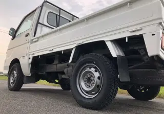 White 1999 Daihatsu Hijet Truck 4WD kei truck for sale, stock KTD-0326 (photo 5)