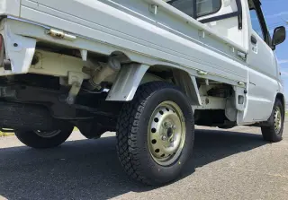 White 1999 Mitsubishi Minicab Truck, 23,623 miles, 3G83, stock KTD-0339 (photo 6)