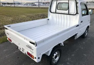 White 1999 Suzuki Carry Truck, 5-Speed Manual, imported kei truck, stock KTD-0359 (photo 4)