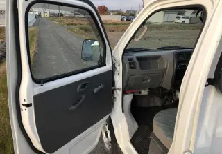 White 1999 Suzuki Carry Truck, 5-Speed Manual, imported kei truck, stock KTD-0359 (photo 8)