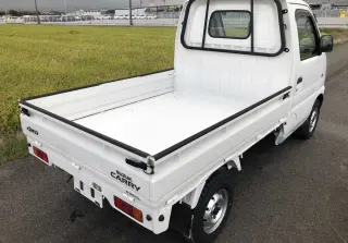 White 1999 Suzuki Carry Truck, 5-Speed Manual, imported kei truck, stock KTD-0360 (photo 4)