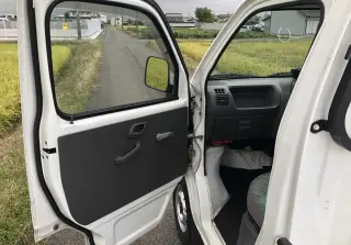 White 1999 Suzuki Carry Truck, 5-Speed Manual, imported kei truck, stock KTD-0360 (photo 8)
