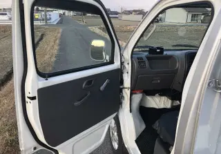 Silver 1999 Suzuki Carry Truck, 5-Speed Manual, imported kei truck, stock KTD-0361 (photo 8)