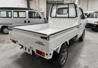White 1999 Suzuki Carry Truck, 5-Speed Manual, imported kei truck, stock KTD-0362 (photo 4)