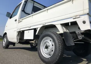 White 1999 Suzuki Carry Mini Truck, Kei Truck 4WD kei truck for sale, stock KTD-0363 (photo 5)